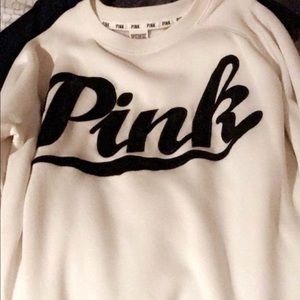 Pink Victoria’s Secret sweaters